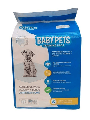Sabanillas BabyPets 50pads 60x60 cm