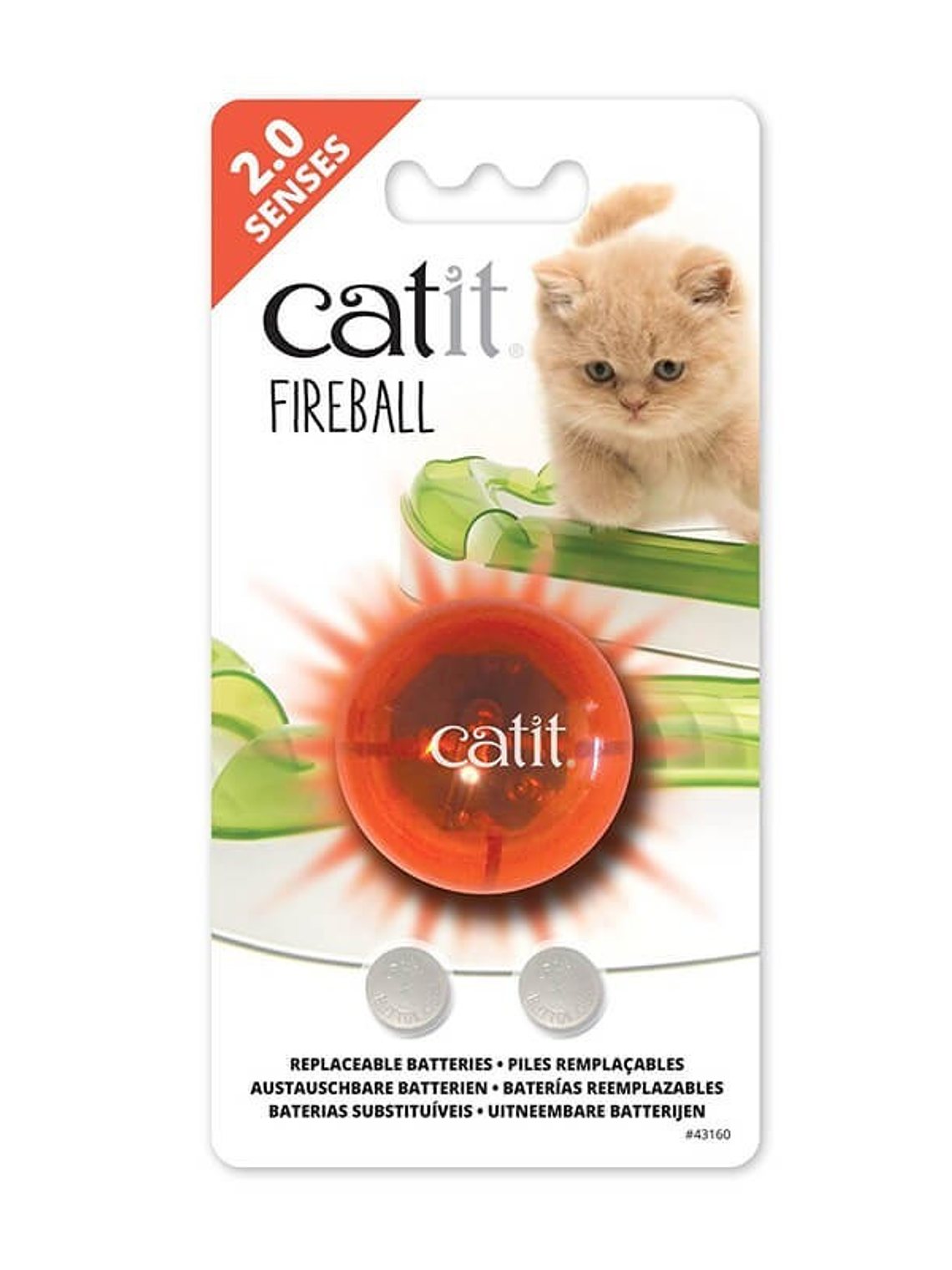 Catit Juguete Interactivo Senses 2.0 Fireball 1