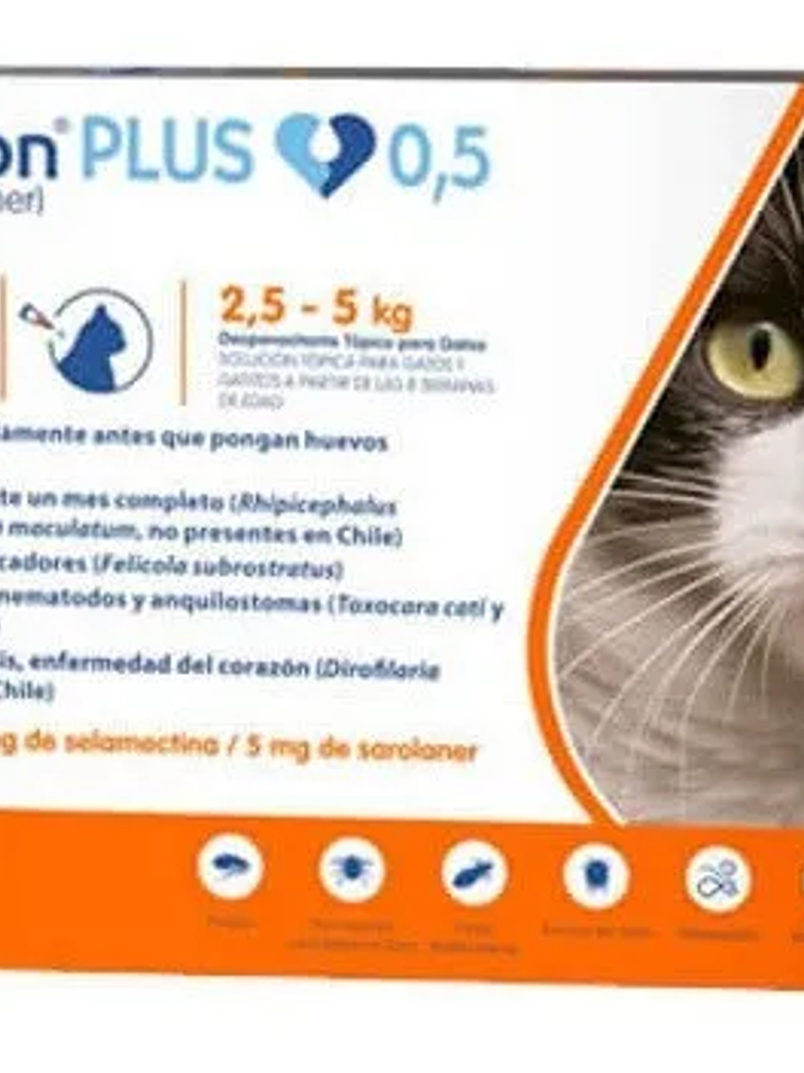 Revolution Plus Para Gato (2,5 - 5kg) 1