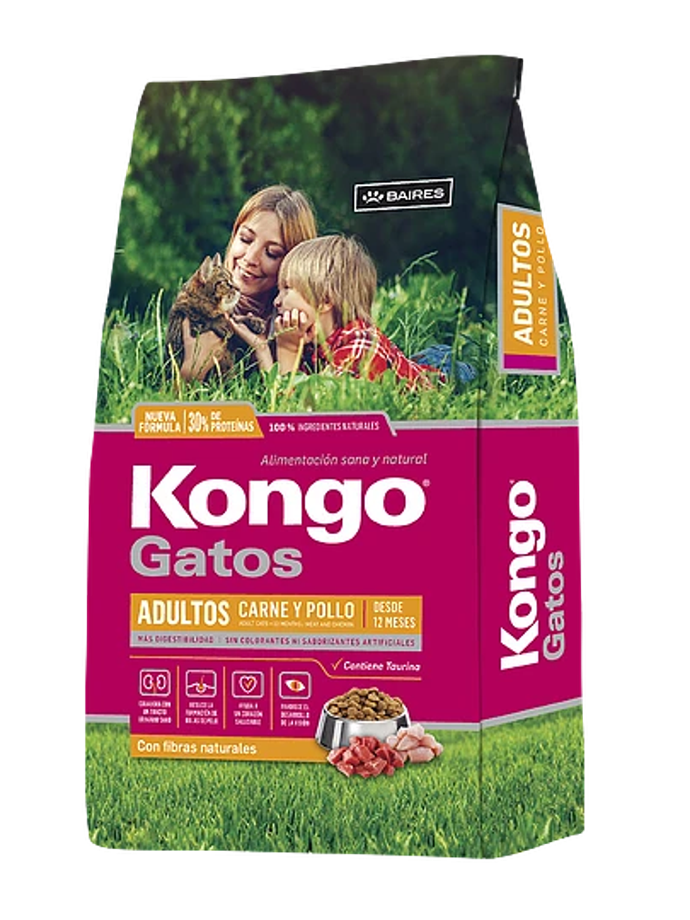 KONGO GATOS CARNE & POLLO 1
