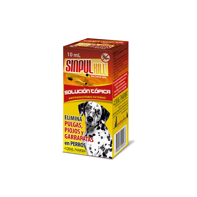 SinpulKill Solución Tópica Anti-pulgas Para Perros