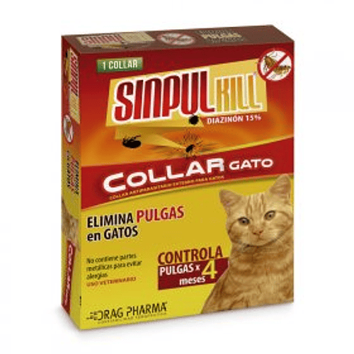 SinpulKill Collar Antipulgas para Gato