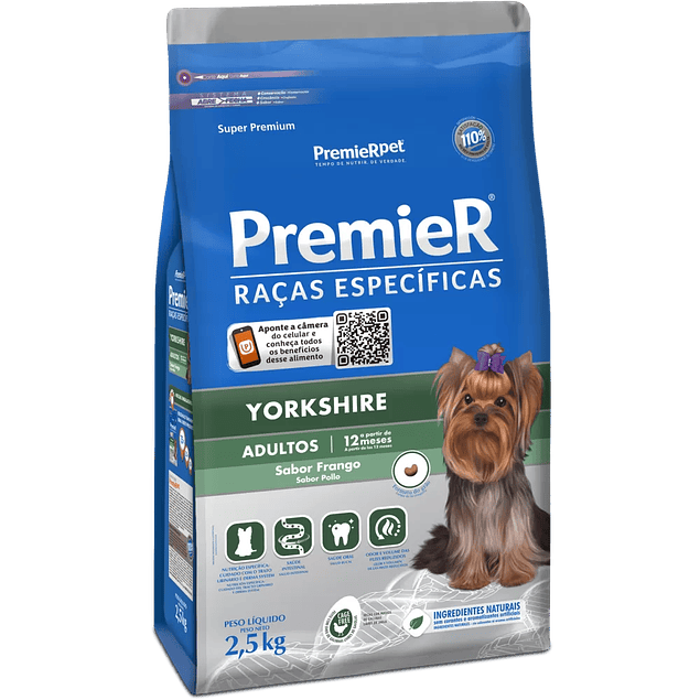 Premier Yorkshire Perros Adultos 2,5 Kg