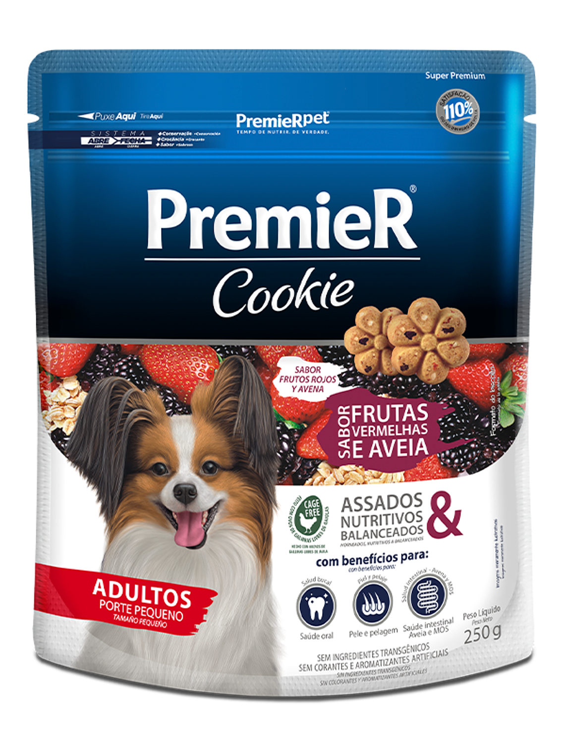 Premier Cookie Adultos Frutos Rojos y Avena 250gr 1
