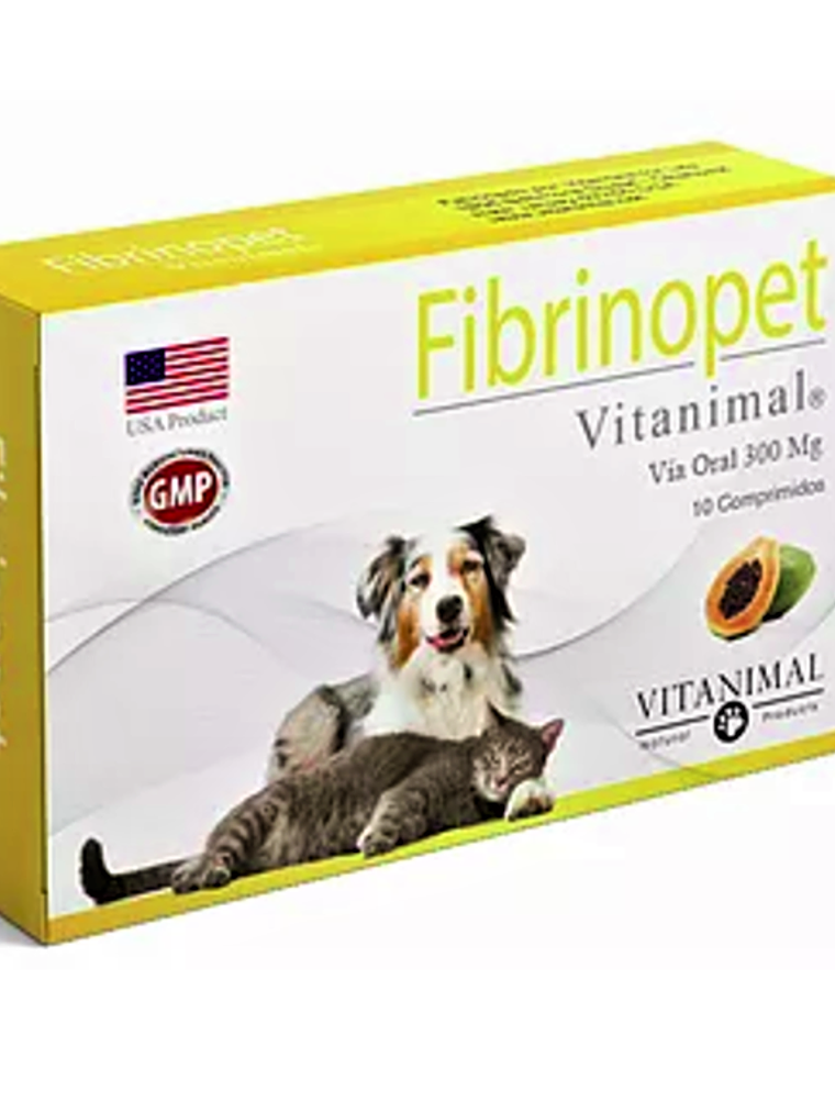 Suplemento Fibrinopet 10 Comprimidos 1