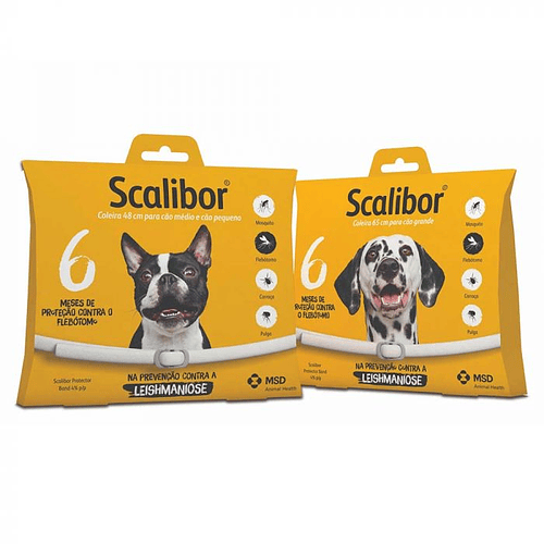 Scalibour Collar Antipulgas para Perro (65cm)