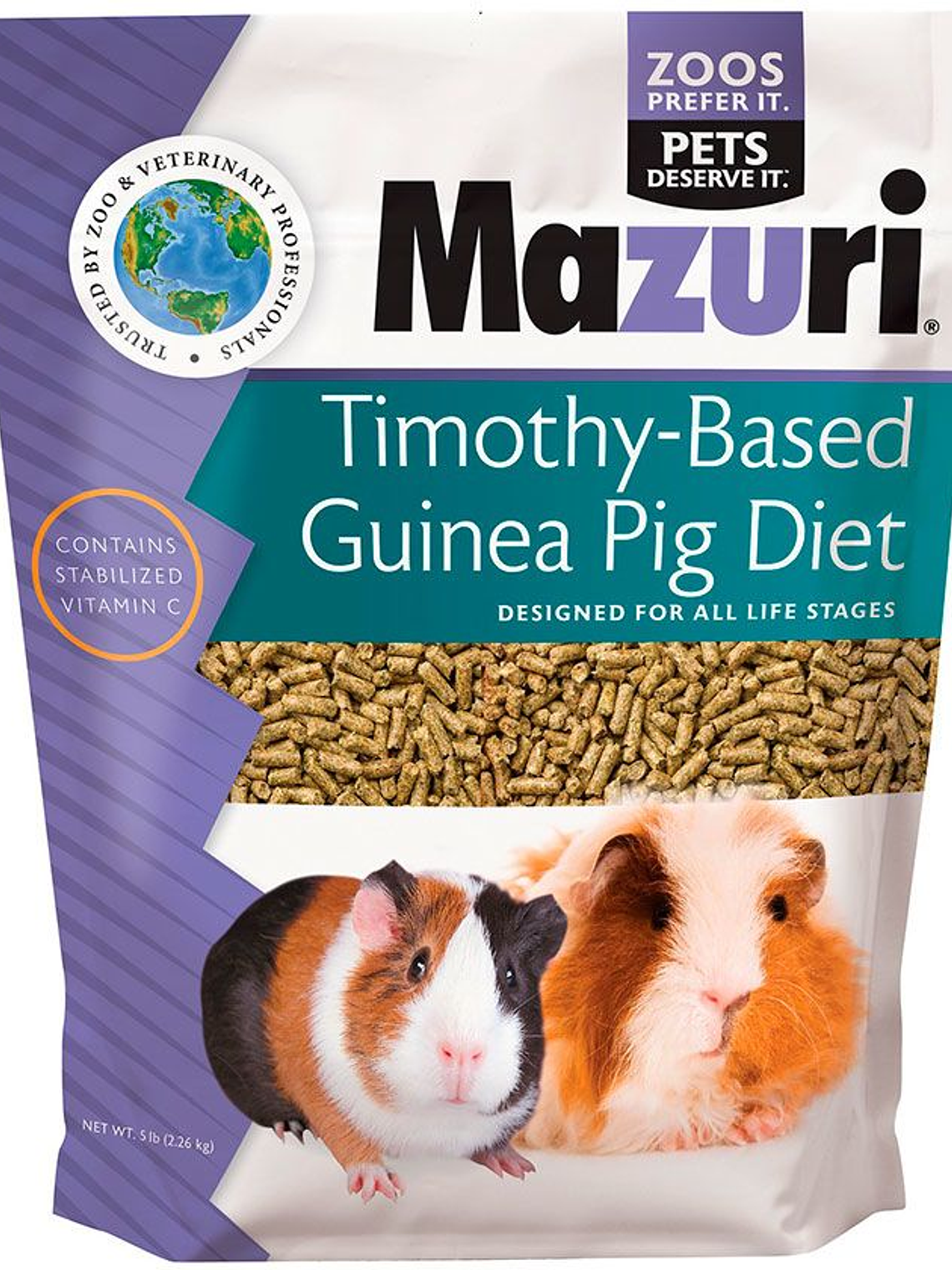 Alimento Mazuri para Cobayo (Timothy) 1kg 1