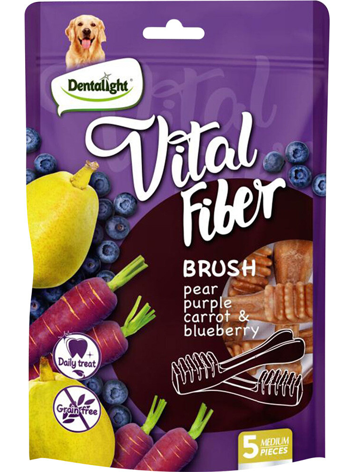 VITAL FIBER BRUNSH ARANDANO 3,7'' 80GR	 1
