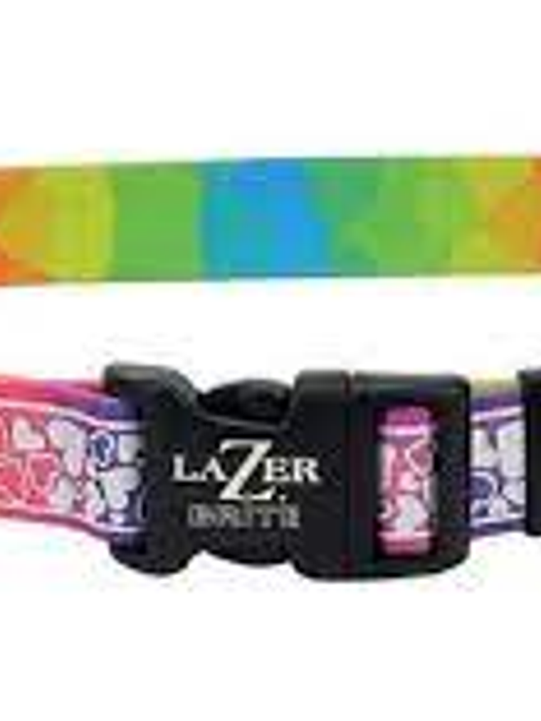 Coastal Collar Lazer Brite Talla S/M Diseño Multicolor 2