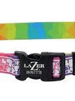 Coastal Collar Lazer Brite Talla L Diseño Multicolor