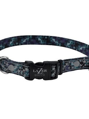 Coastal Collar Lazer Brite Talla S/M Diseño Estrellas