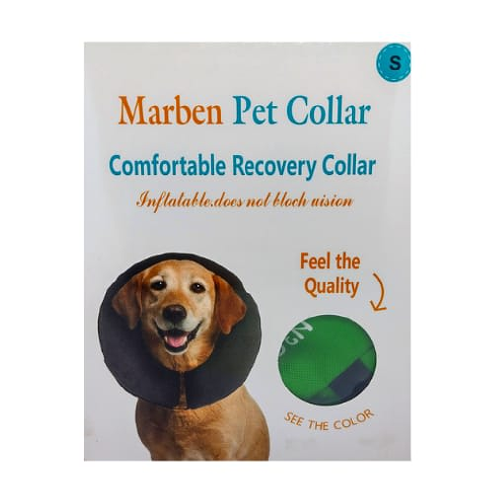 Marben Pets Collar Protector Inflable Talla S