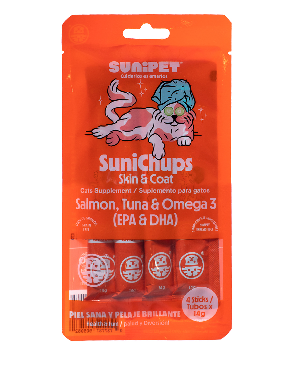Sunichups Skin & Coat 4 tubos 1