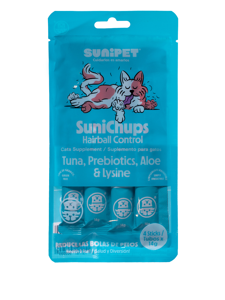 Sunichups Hairball Control 4 tubos 1