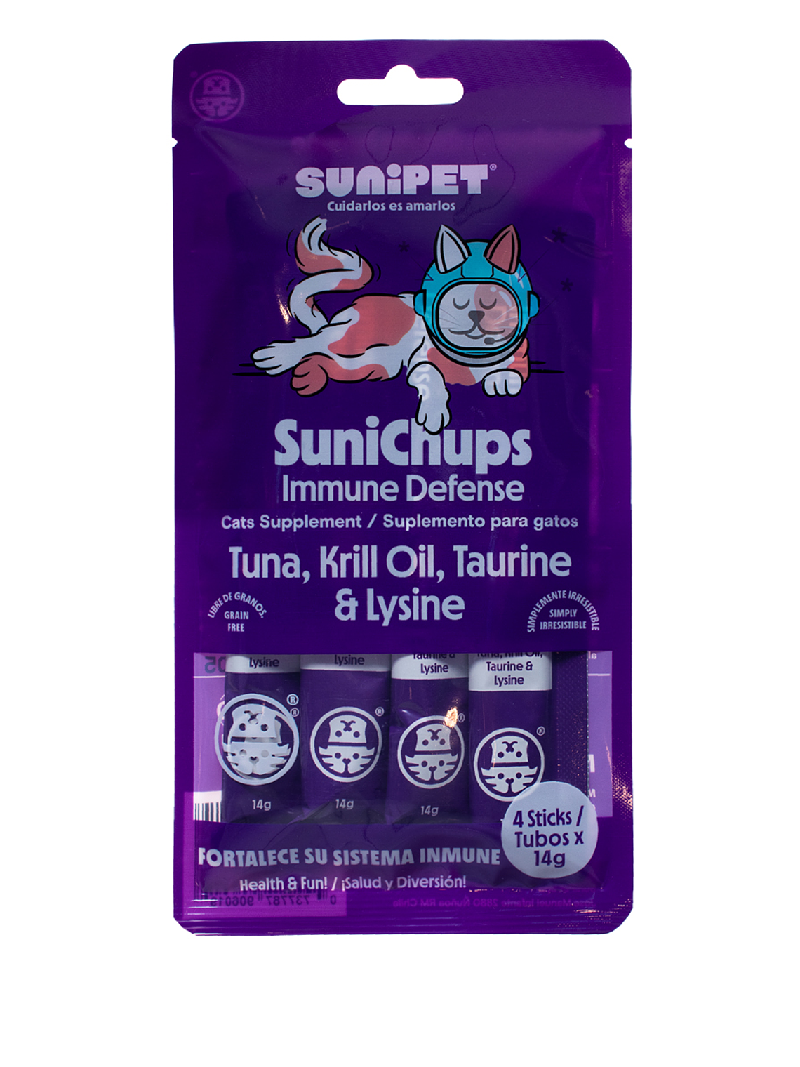 Sunichups Inmune Defense 4 tubos 1