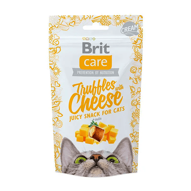 Brit Care Snack Truffles Cat Cheese 50gr