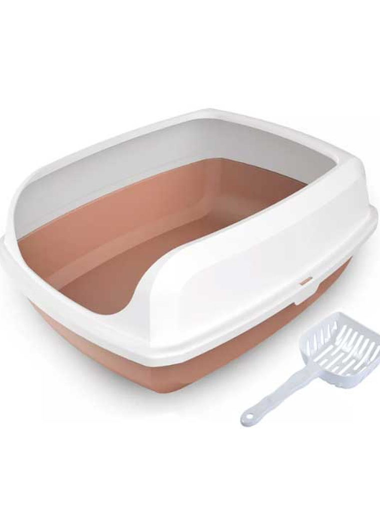 Arenero con borde y pala modelo Tom 3