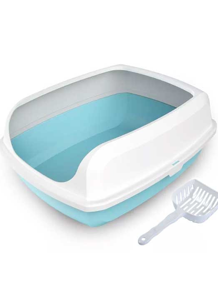 Arenero con borde y pala modelo Tom 1