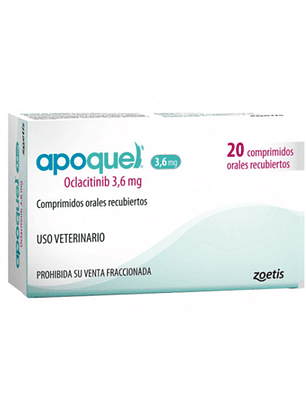 Apoquel 3,6mg 20 Comprimidos