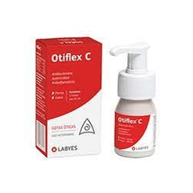 Medicamento Otiflex C 25ml