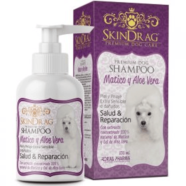 SkinDrag Shampoo De Matico y Aloe Vera 