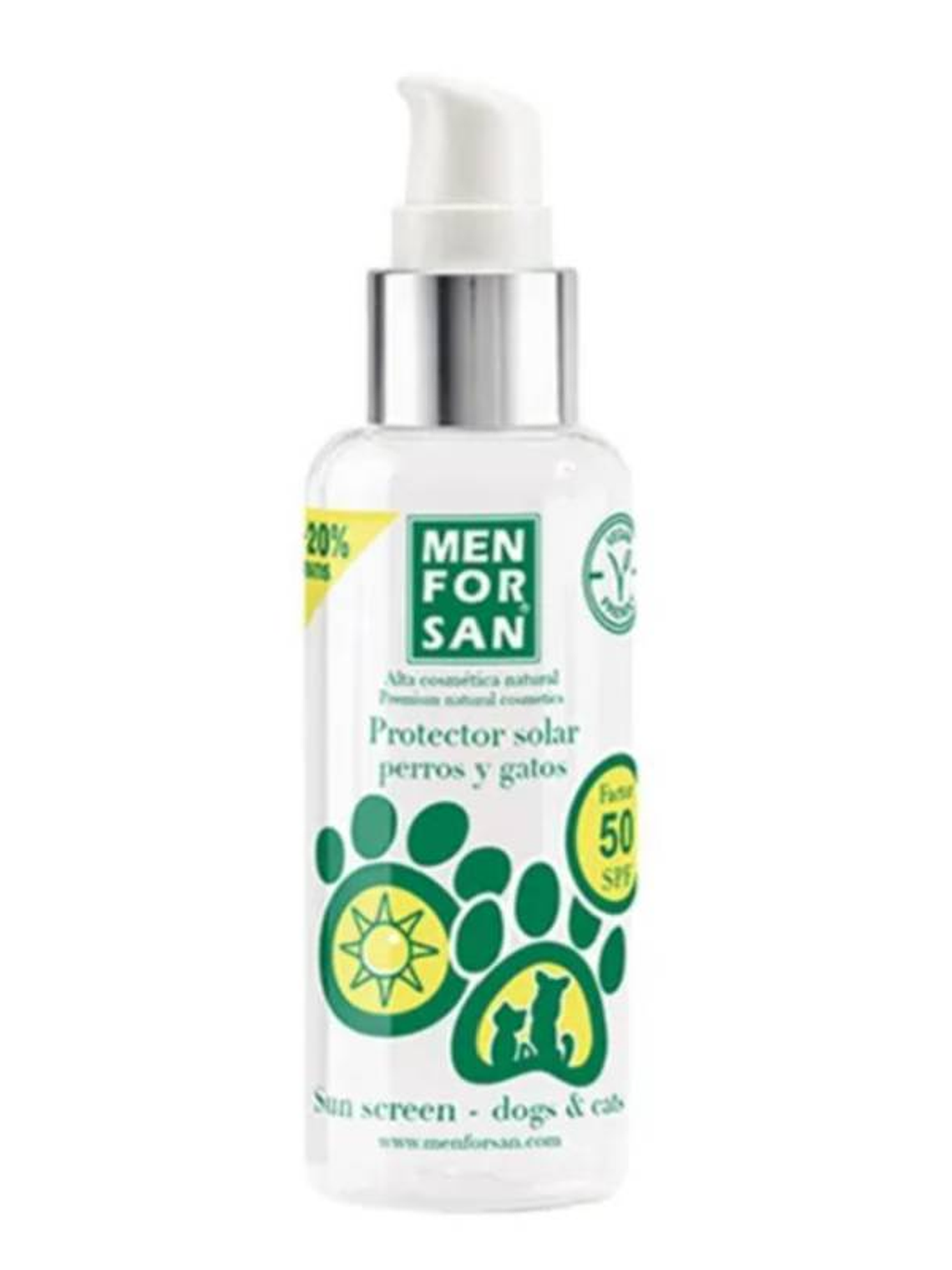 Menforsan Protector Solar para Perros y Gatos  1