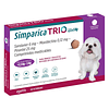 Antiparasitario Simparica Trio ﻿(2,5 - 5kg) 3 Comprimidos