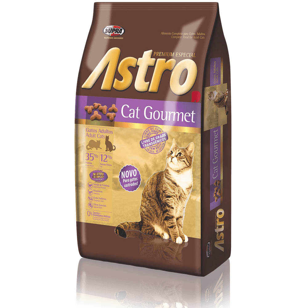 ASTRO ALIMENTO CAT GOURMET 10.1KG	
