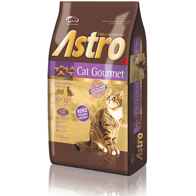 ASTRO ALIMENTO CAT GOURMET 10.1KG	