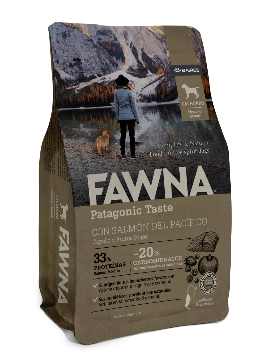 FAWNA PERRO CACHORRO RAZA MEDIANA Y GRANDE 3 KG 1