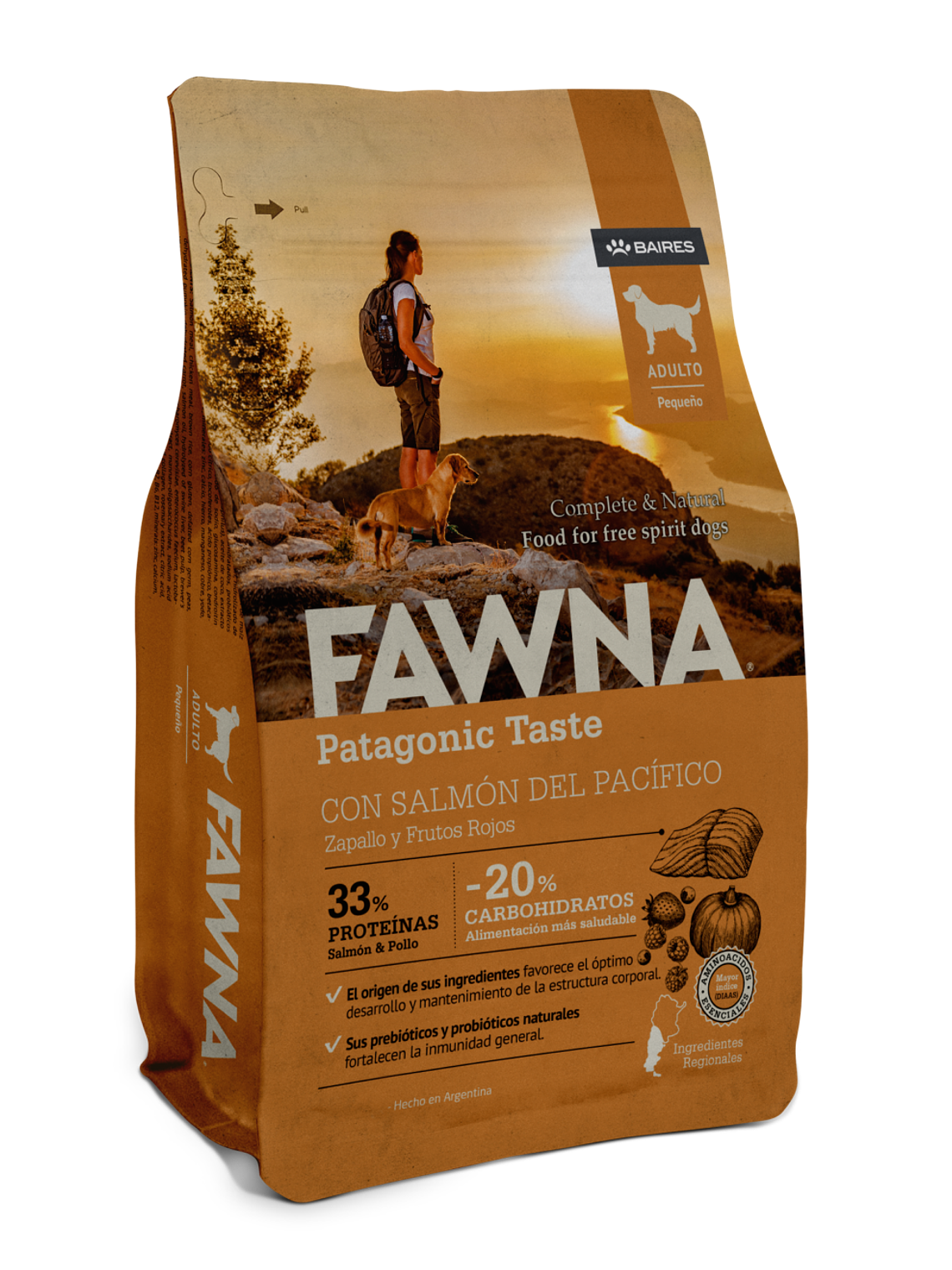 FAWNA PERRO ADULTO RAZA PEQUEÑAS x 3 KG 1