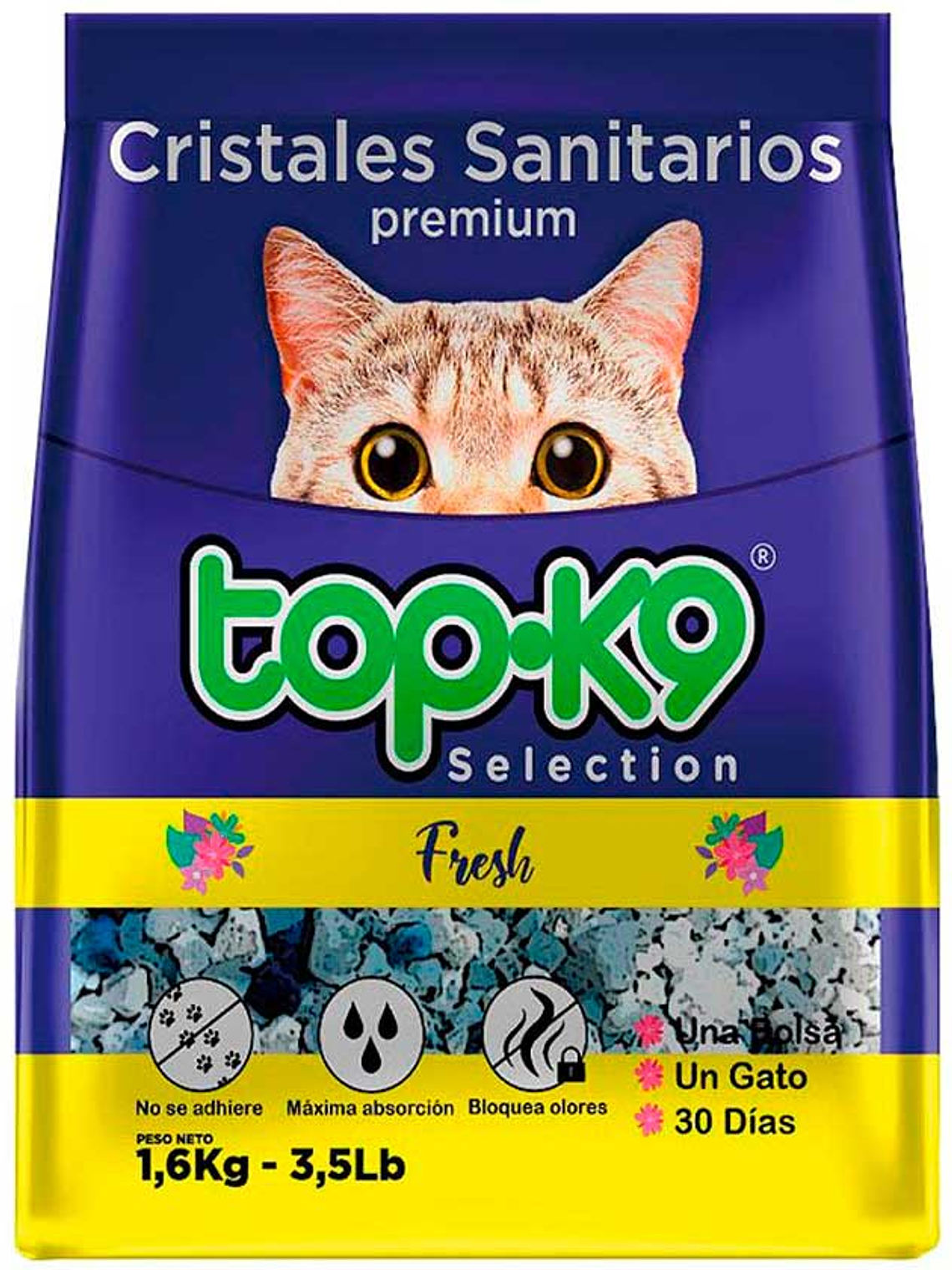 Arena Sanitaria Micro Cristal Fresh Top-k9 1.6kg  1