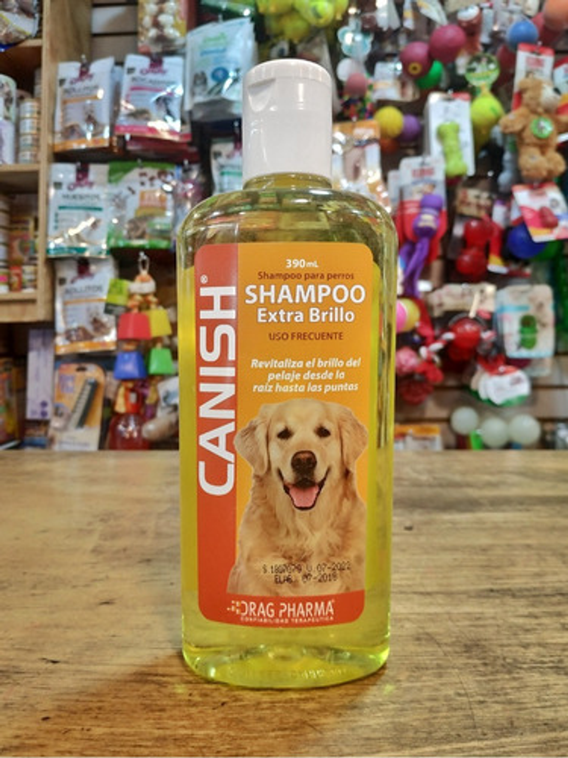 Shampoo Para Perro Canish Extra Brillo 1