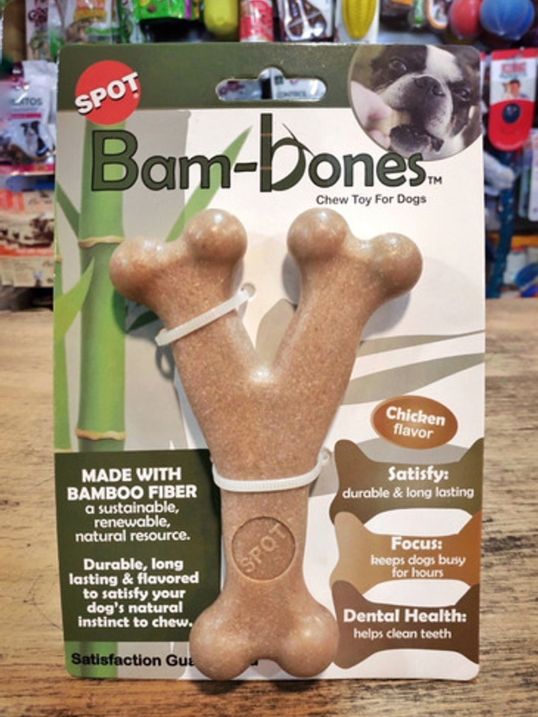 Hueso Para Perro Bam-bone Pequeño Sabor A Pollo 1