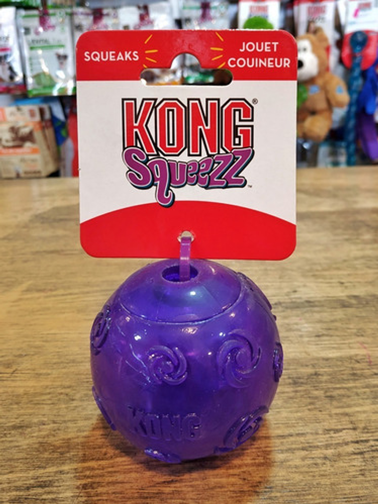 Pelota Para Perros Kong Squeezz Ball (pequeña) 1