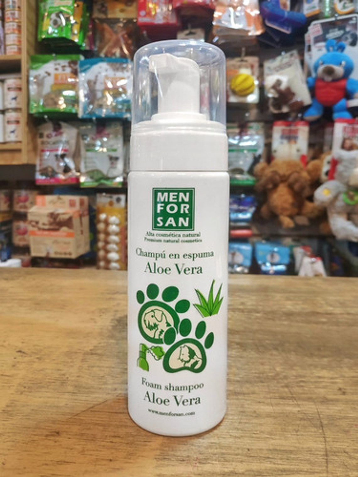 Champú En Espuma Seca Menforsan Para Perro Y Gato 1