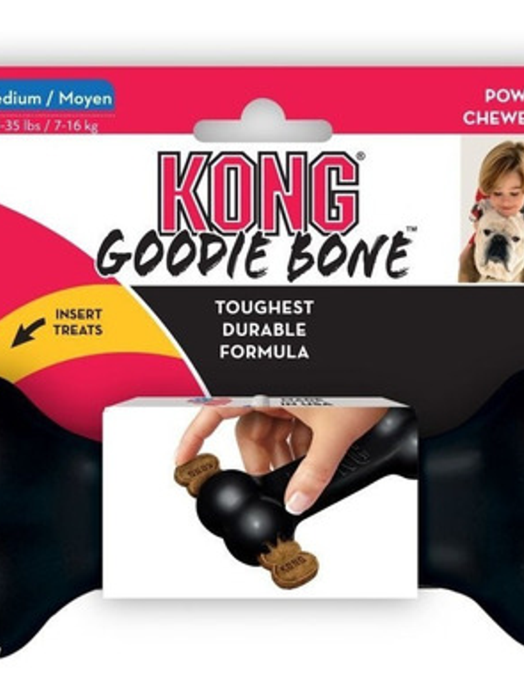 Hueso De Juguete Kong Goodie Bone Extreme (mediano) 1