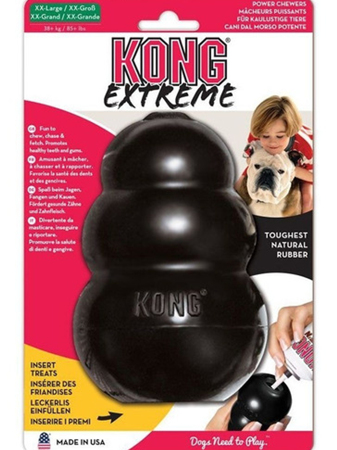 Juguete Para Perro Kong Classic Xx-large Extreme 1