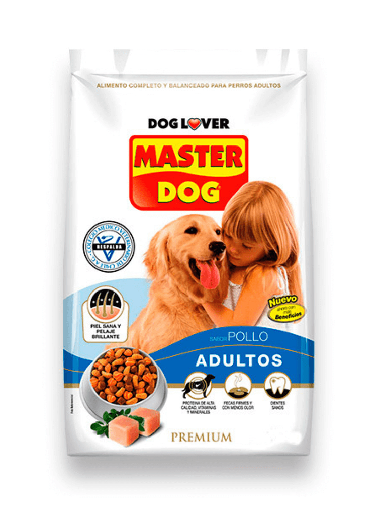 MASTER DOG ADULTO POLLO 18 KG	 1