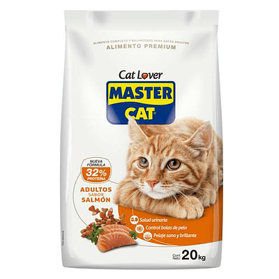MASTER CAT SALMON SARD 20KG	