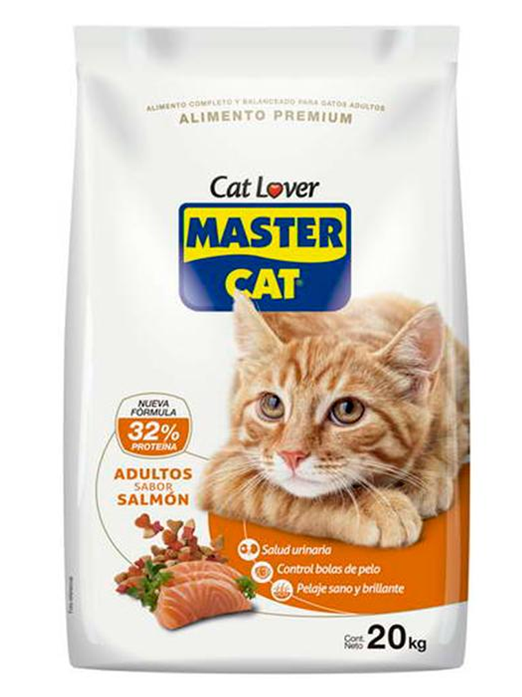MASTER CAT SALMON SARD 20KG	 1