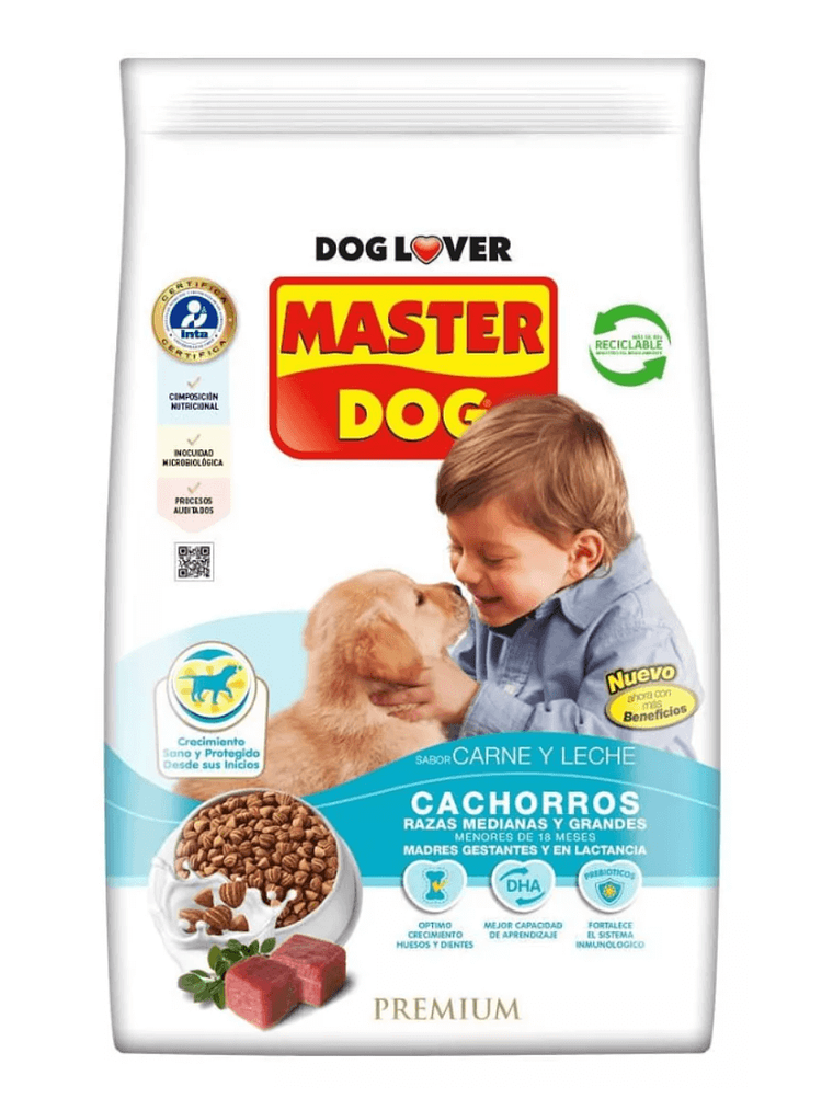 MASTER DOG CACHORRO 8KG	 1