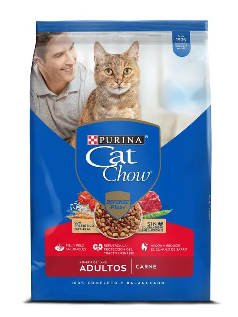 CAT CHOW DELICIAS CARNE 8 KG	 1