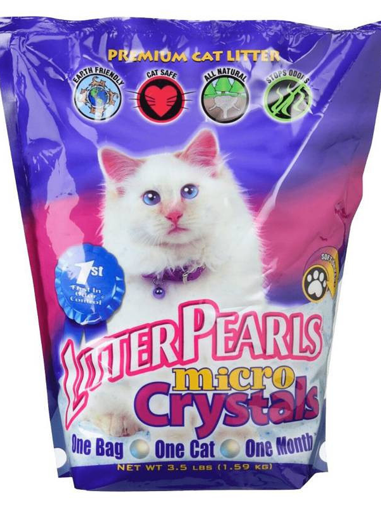 Arena para gato LITTER PEARLS 3.18KG 1