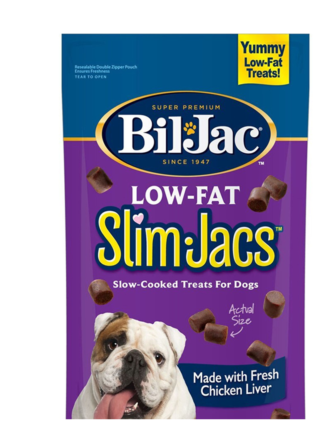 BILKAC SLIM JACS LOW FAT 113GR	 1