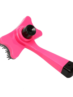 PEINE DE FACIL LIMPIEZA CON BOTON PARA MASCOTAS