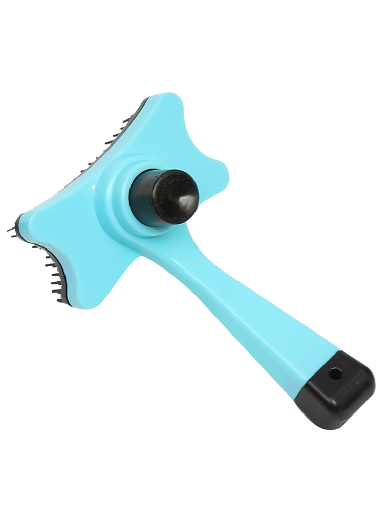 PEINE DE FACIL LIMPIEZA CON BOTON PARA MASCOTAS 2