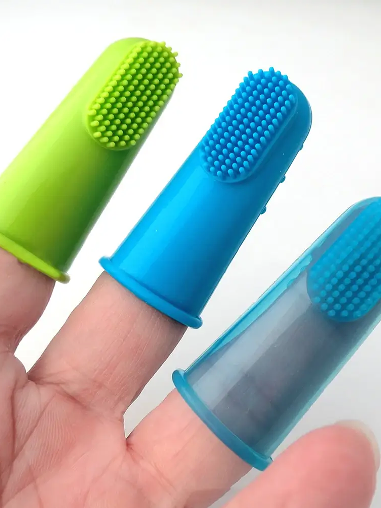 CEPILLO DE DIENTES TIPO DEDAL PARA MASCOTAS 2