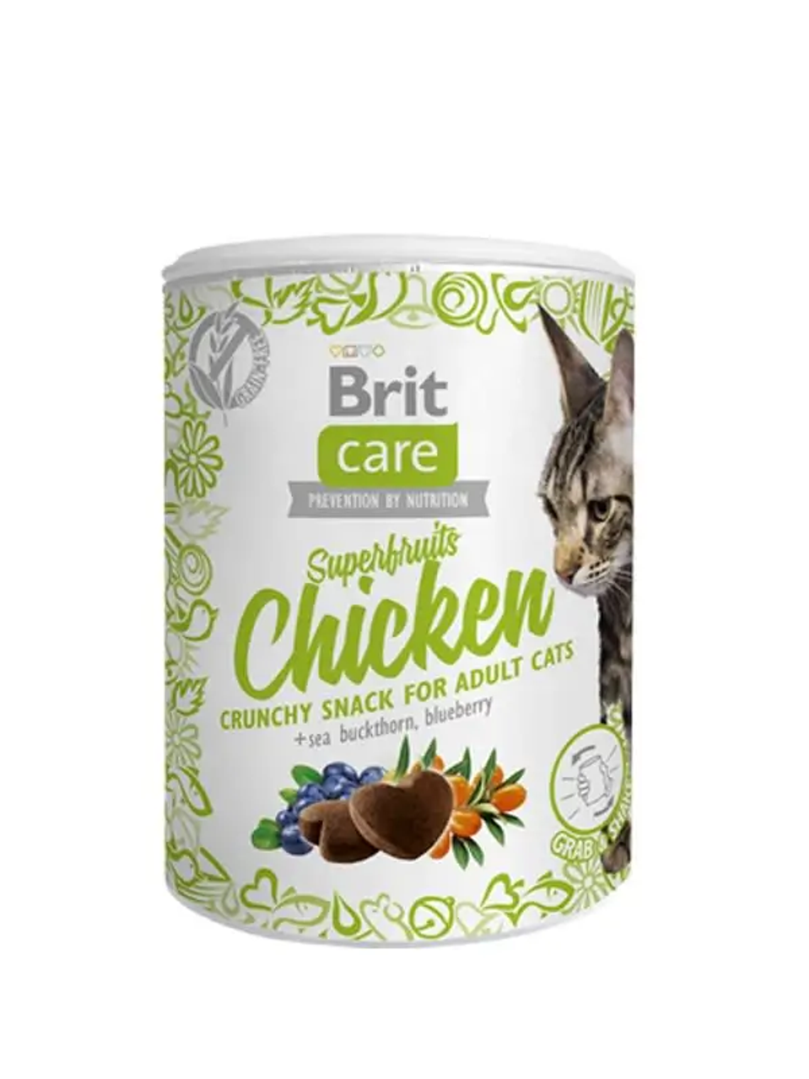 Brit Care Cat Snack Superfruits Chicken 100g 1