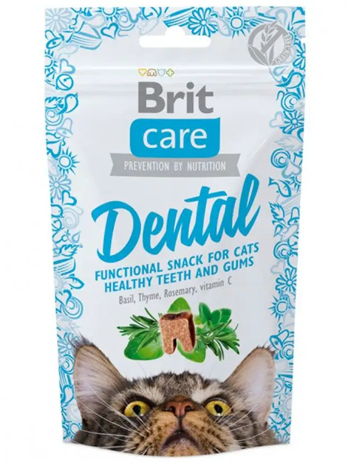 Brit Care cat snack dental functional 50g 1